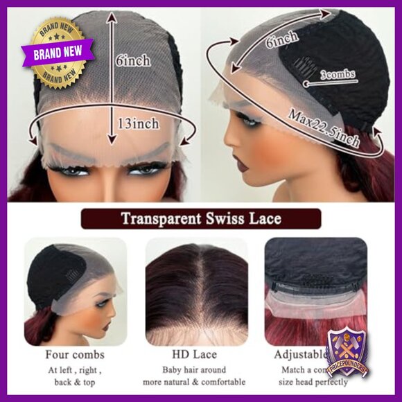 26-Inch Pre-Plucked Body Wave Synthetic Wig with HD Lace Front